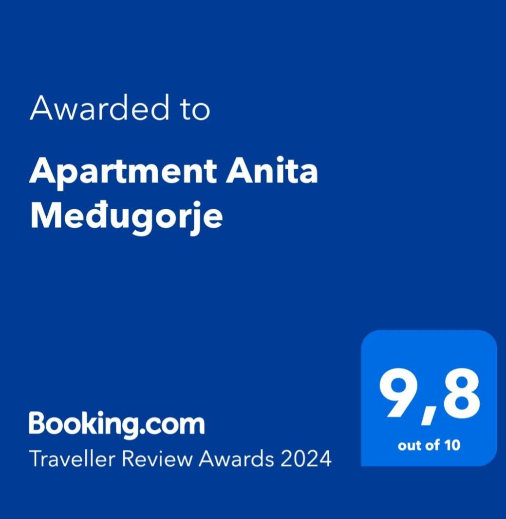Apartment Anita Medugorje Dış mekan fotoğraf